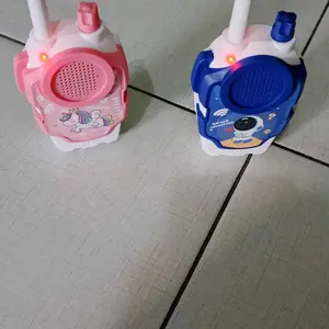 igoods.rose Walkie Talkie Nirkabel Anak Jarak Jauh 300 Meter Edukasi Mainan Telepon 2pcs Hadiah Anak-anak BabyToys Mainan Anak Handy Talky