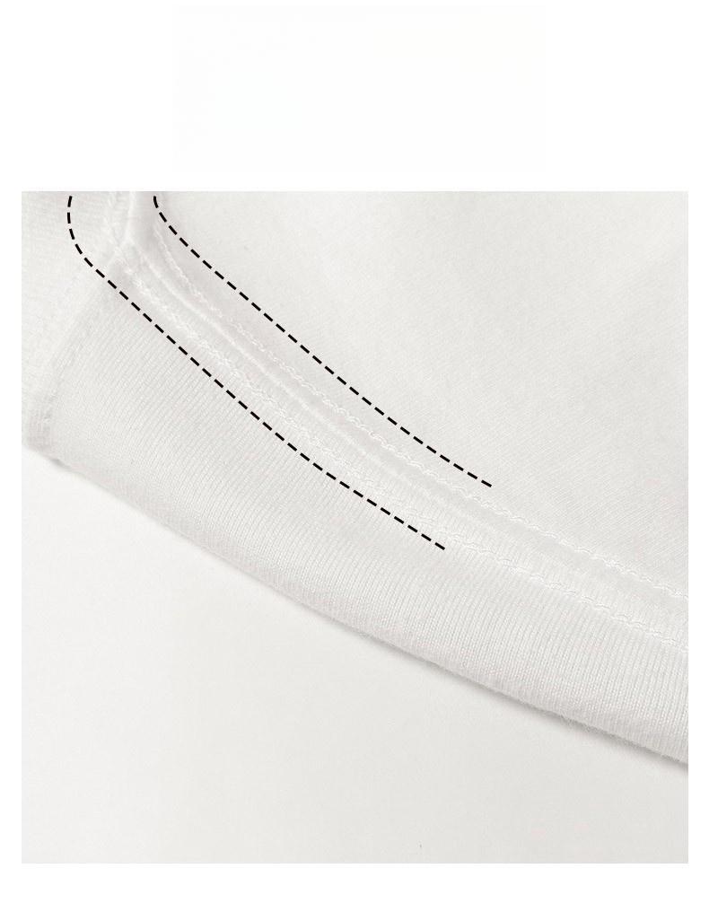 Product Introduction of Áo thun nam nữ cổ tròn mới xu hướng mùa hè tay ngắn dáng rộng 100% cotton, áo thun in hình âm nhạc, quần áo nặng nề cỡ lớn cho cặp đôi cao cấp mùa hè H-1379. 15