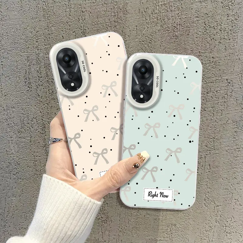 Casing HP Ribbons for OP RENO5 (4G 5G) 6PRO 7 8PRO 8T 7Z 10 11PRO 11F 4 FINDX5PRO A15 A98 A16K A17K A1K RE4LME9I A38 A3PRO A12E A72 A54 A55 A53S A57 A58 A78 A71 A72 A74 A78 A31 A83 F11PRO F1S F5 F7 F17PRO F19PRO antislip new GIRL case CYK0021