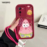 Gambar YWSBFID Casing Hp untuk Infinix Note 12 G96 Note 12 Turbo G96 Case Pola Hamburg Kasing Anti-Sidik Jari Silikon Kasus Lembut Tali gantung Casing - Gaya1, Infinix Note 12 G96 dari YWSBFID MALL Kab. Tangerang 2 Tokopedia