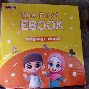 Ebook Buku Audio Edukatif Anak 3+ - 4 Bahasa & 30+ Lagu! Belajar Pelafalan Inggris, Pengenalan Benda - Hadiah Interaktif 25cm