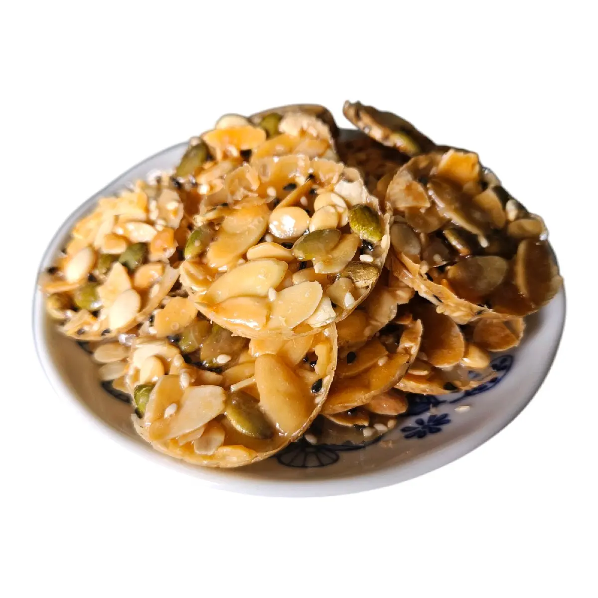 Deli.Casse Low Sugar Florentine cookies | low calorie | Healthier choice Snack Nut