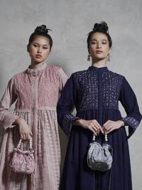 Gambar Adrie Basuki | Annisa Tunik Dress Atasan Wanita Kebaya Premium - Rose Gold dari Adrie Basuki Official Store Kota Bogor 4 Tokopedia