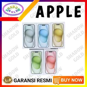 Apple iPhone 15 128GB 256GB Garansi Resmi iBox TAM/GDN