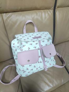 Product Review of BuzzBag - Tas bahu ins kanvas bunga lucu tas sekolah wanita berkapasitas besar korea import fashion kuliah tas ransel laptop backpack tas sekolah wanita backpack lucu korea tas korean style tas sekolah muat banyak tas ransel wanita lucu from D**d 1