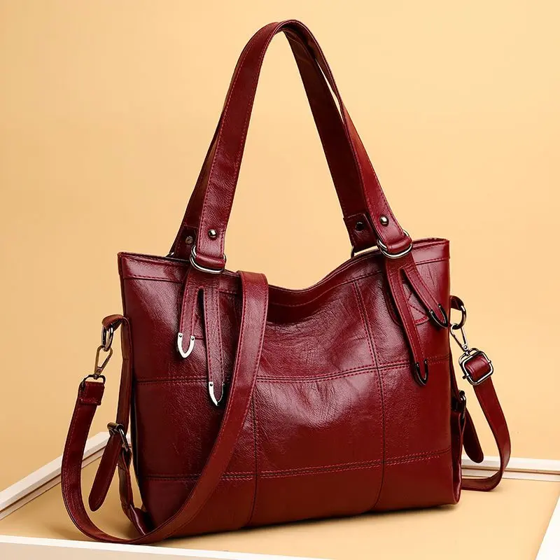 Bag for Women 2023 New Fashion All-Match Shoulder Bag Large Capacity Handbag Tote Bag Soft Leather Fashion Messenger Bag for Women