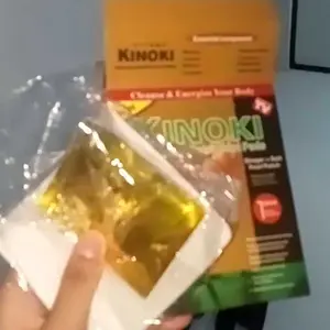 PAY DAY SALE Paket 5 Box isi 50 PCS Kinoki Gold Detox Foot Pads Koyo Penyerap Racun Dalam Tubuh Secara Alami
