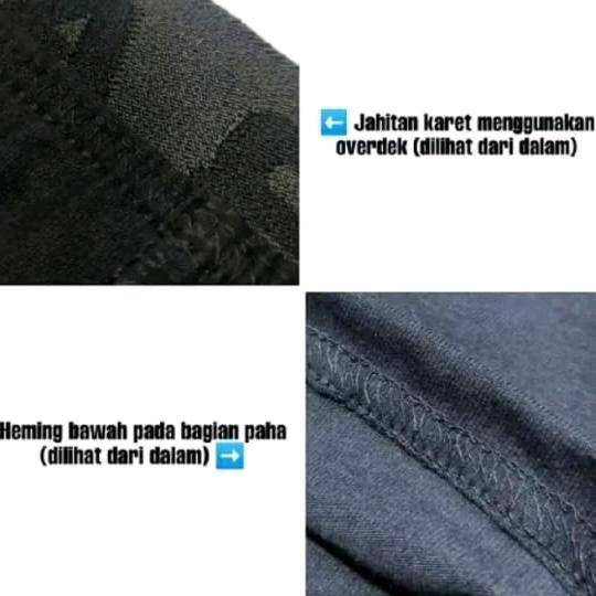 PAKET 6 PCS Celana Dalam Pria Boxer Ice Silk Yang Lagi Viral hitam spandex nyaman lembut Polyester M cdcowok celan adalam hackett 2
