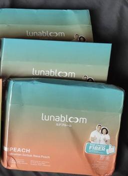 Product Review of BloomLab LunaBloom 3 Box (48 Sachet) Minuman Fiber Collagen Glutathione Rasa Peach - 16 Sachet Per Box from O**y 0