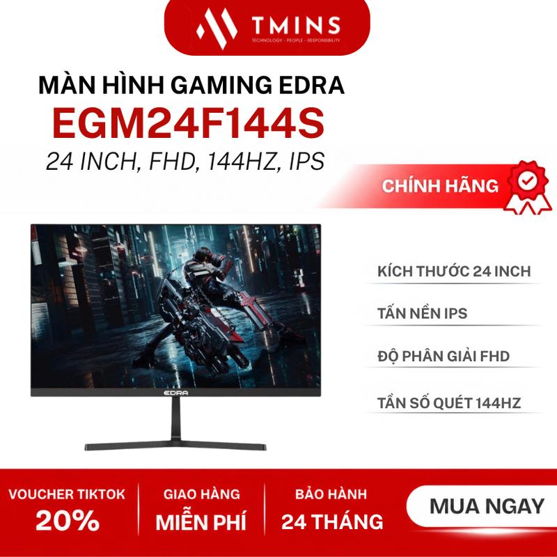 Màn hình Gaming EDRA EGM24F144S 24 inch/ FullHD/ IPS/ 144Hz