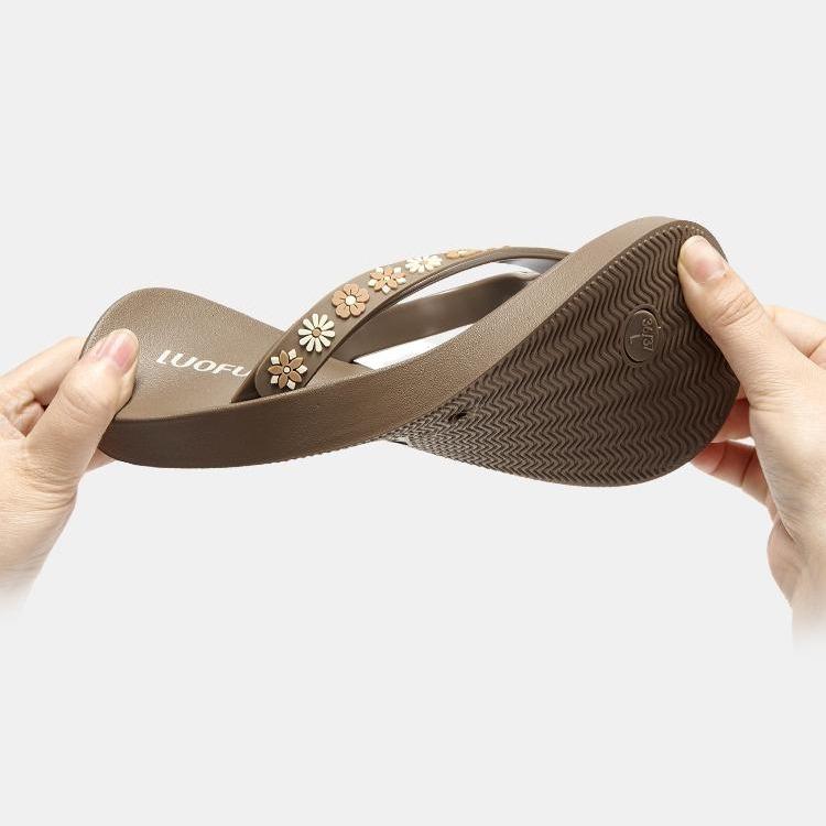 Dép Lê Nữ Luo Fu, Dép Và Dép Xỏ Ngón, Giày Bệt Nữ Shoes DéP 5