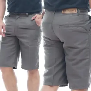 Celana Chinos Pendek Pria Dewasa Selutut Hitam Pendek Pria Pendek Dewasa Pendek Hitam  Katun Nyaman Denim Keren Panjang Shorts
