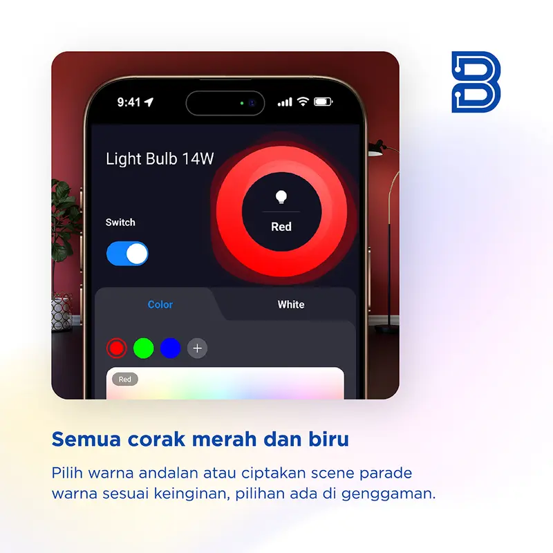 BIOTA Smart Light Bulb - Wi-Fi IoT Home Automation 4