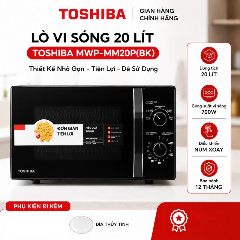Lò vi sóng Toshiba MWP-MM20P(BK)