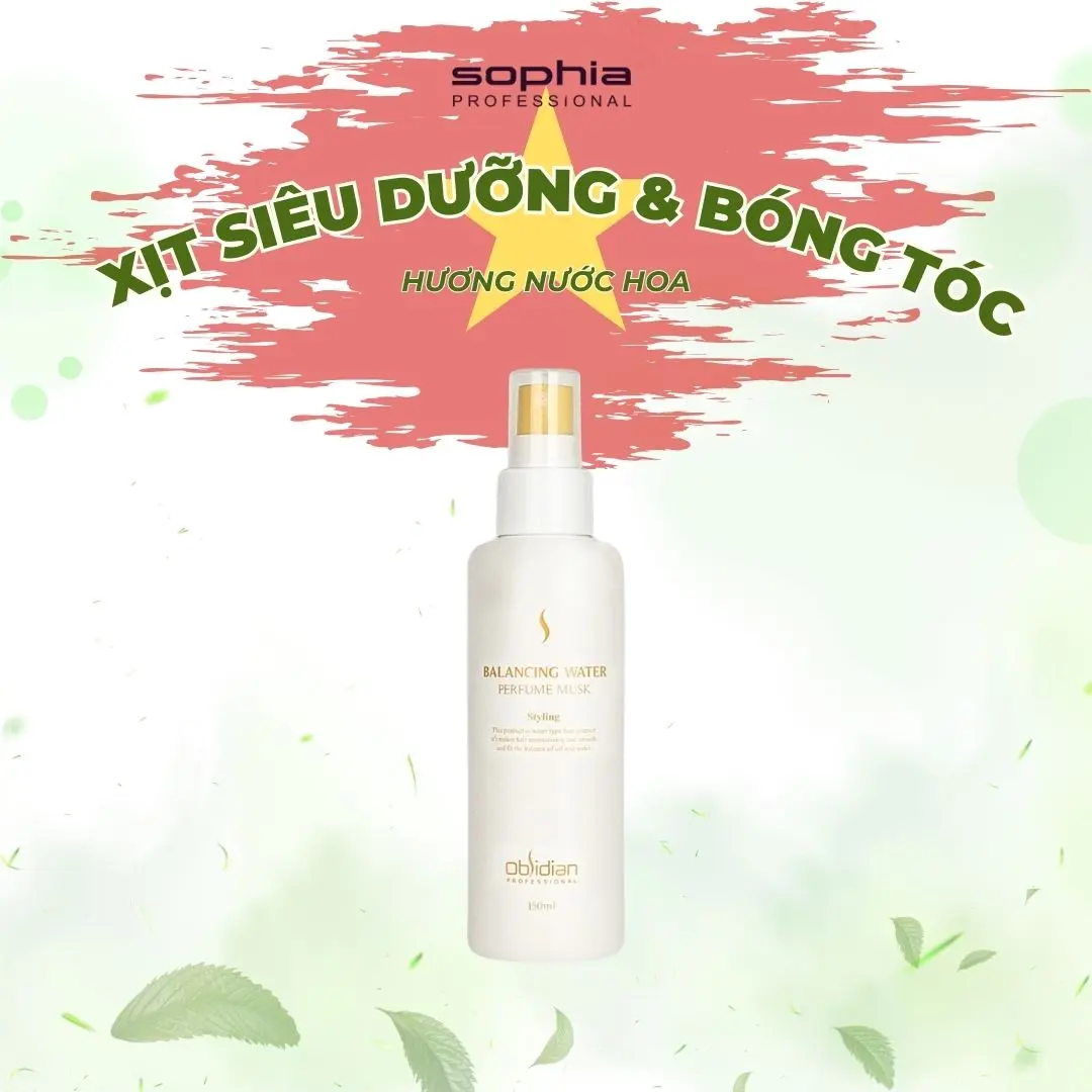 Xịt Siêu Dưỡng Xịt Dầu Dưỡng Tóc Hương Nước Hoa Obsidian Professional Hỗ Trợ x2 Cung Cấp Độ Ẩm Sâu, Và Hỗ Trợ Phục Hồi Tóc Hư Tổn Dành Cho Nữ Women 150ml - XNH101