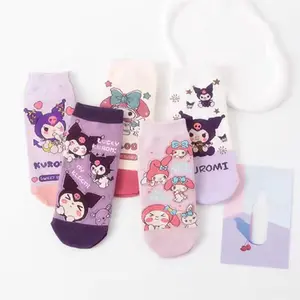 [Gemmyora] Kuromel Kaos Kaki Anak Import Kaos Kaki Anak Kuromi Kaos Kaki Anak Perempuan