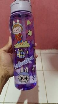 Product Review of Botol Labubu viral / Botol sanrio 900ml /Botol karakter labubu from d**9 0