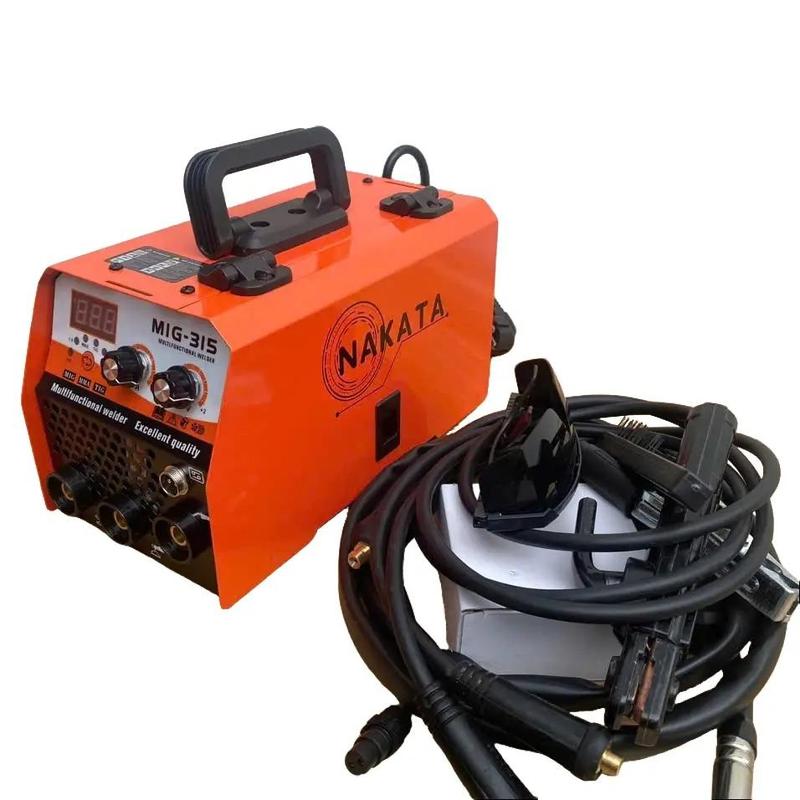 Máy hàn mig 2 chức năng Nakata 315A , hàn mig không dùng khí và hàn que , bảo hành 12 tháng