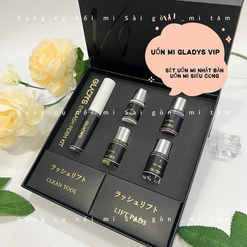 Bộ uốn mi collagen Gladys VIP nhật chính hãng , sét uốn mi cao cấp,  Dụng cụ nối mi - Phụ liệu nối mi Mi Tâm - Trang Điểm 5