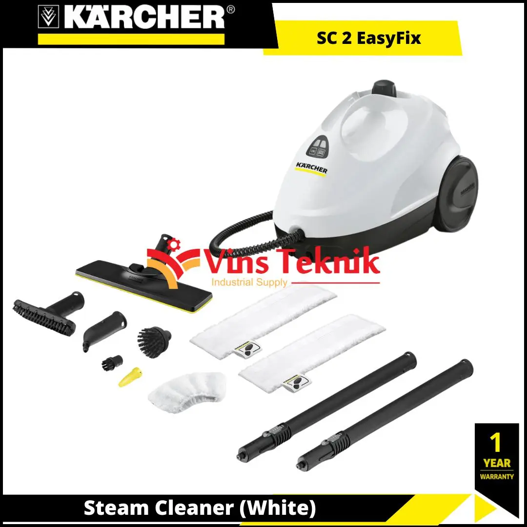 KARCHER SC2 SC 2 EasyFix *SEA Mesin Pembersih Uap Steam Cleaner 1500Watt (White)