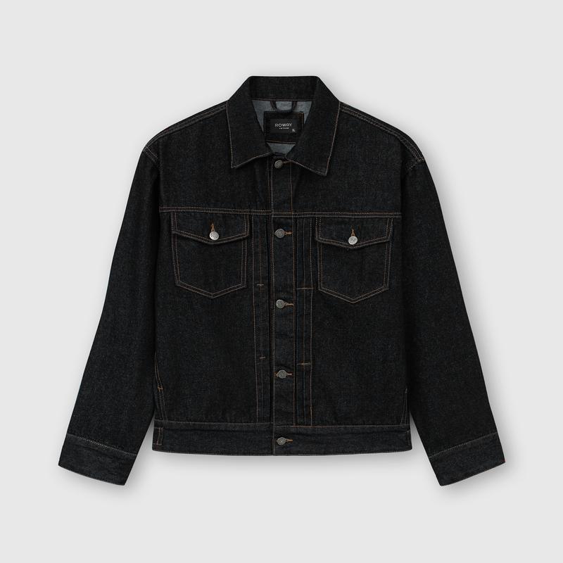 Áo khoác ROWAY Denim cotton cao cấp | Jacket Denim V2