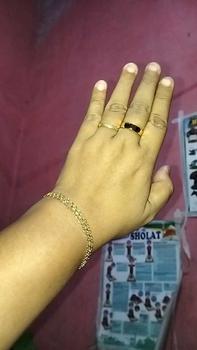 Product Review of GELANG LIPAN POLOS *2,4GR* from a**p 0