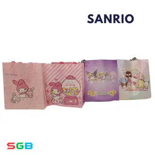 1 Lusin ( isi 12 pcs ) Tas Spunbond Laminasi 25X35X10 Lipat Samping & standing / Tas Serba Guna 2