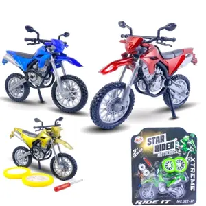 Mainan Motor Cros Metalik Star Rider Mc 522 M