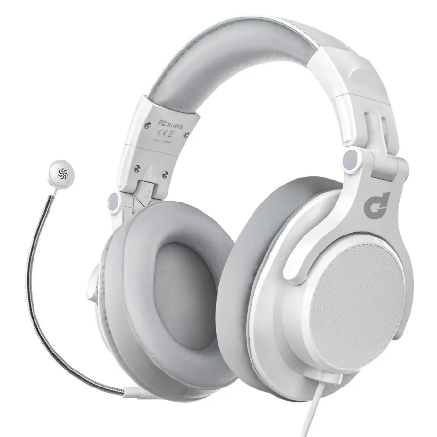 dbE DJ80 Foldable DJ Headphone with Detachable Microphone