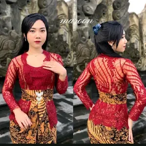 KEBAYA SOFIA BAD / KEBAYA BALI Bunga Wisuda dan Kondangan Wanita / kebaya brokat Pesta wisuda karnaval