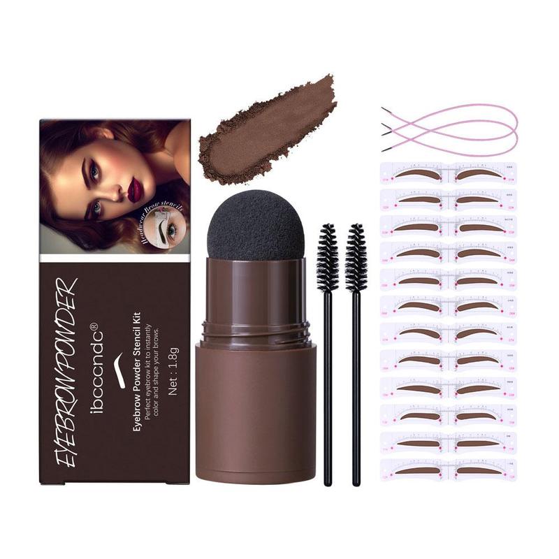 Product Introduction of Eyebrow Powder Set Waterproof Long Lasting Soft Mushroom Head Eyebrow Styling Makeup 28