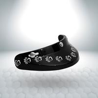 Gambar Pet Helm Paw Series Marzano - Black White dari Marzano Originals Kota Administrasi Jakarta Timur 2 Tokopedia