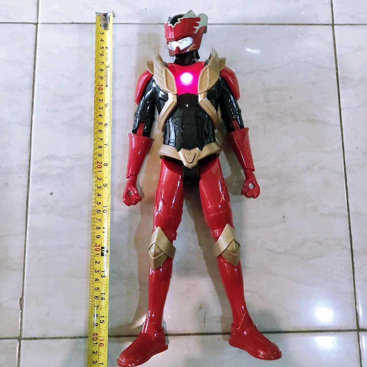 Mainan Robot Bima Menyala dan Suara Figure Superhero Indonesia Hadiah Anak Cowok