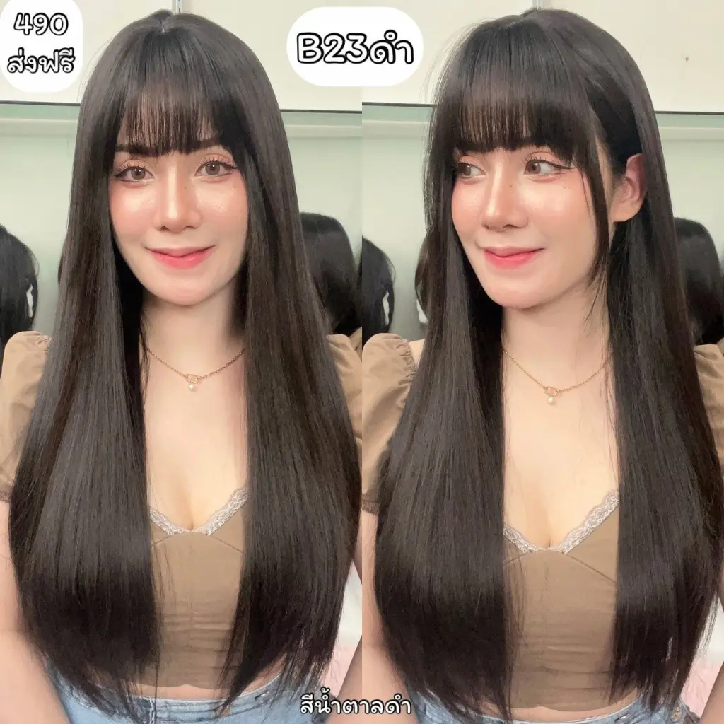 Code B23: ponytail (white label) (with mesh+stand+comb)