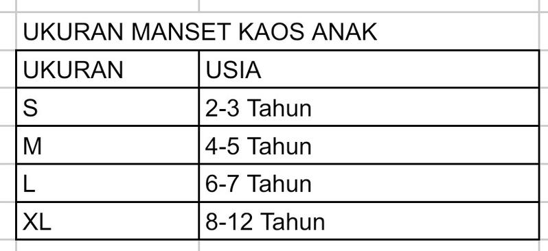 Product Introduction of Manset Anak Kaos PAUD TK SD 2-8 Tahun S M L Inner Dress Baju Dalaman Kids Cewek Cowok Laki Spandek Premium adem Lembut Nyerap Keringat 0