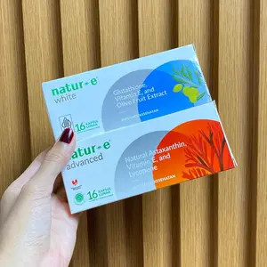 (2 BOX) NATUR E WHITE & ADVANCED ISI 16 KAPSUL