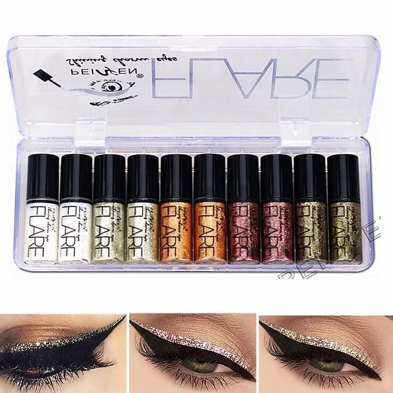 PeiFen Flare Shining Charm Eyes Glitter Liquid Eyeliner/Eyeshadow Makeup