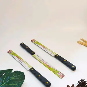 Pisau Roti 2 sisi Pisau dengan Gerigi Tajam diatas Dapur Stainless Steel