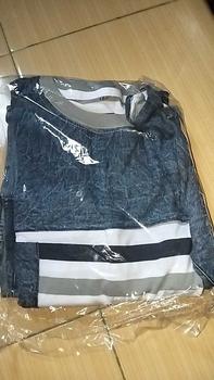 Product Review of Anzaini Baju Setelan Jeans Wanita Jumbo Dewasa Atasan Kaos Combed 24s, Bawahan Celana Jeans Kulot Cargo Panjang Motif Sablon Adem dan Nyaman from R**i R**🥰 0