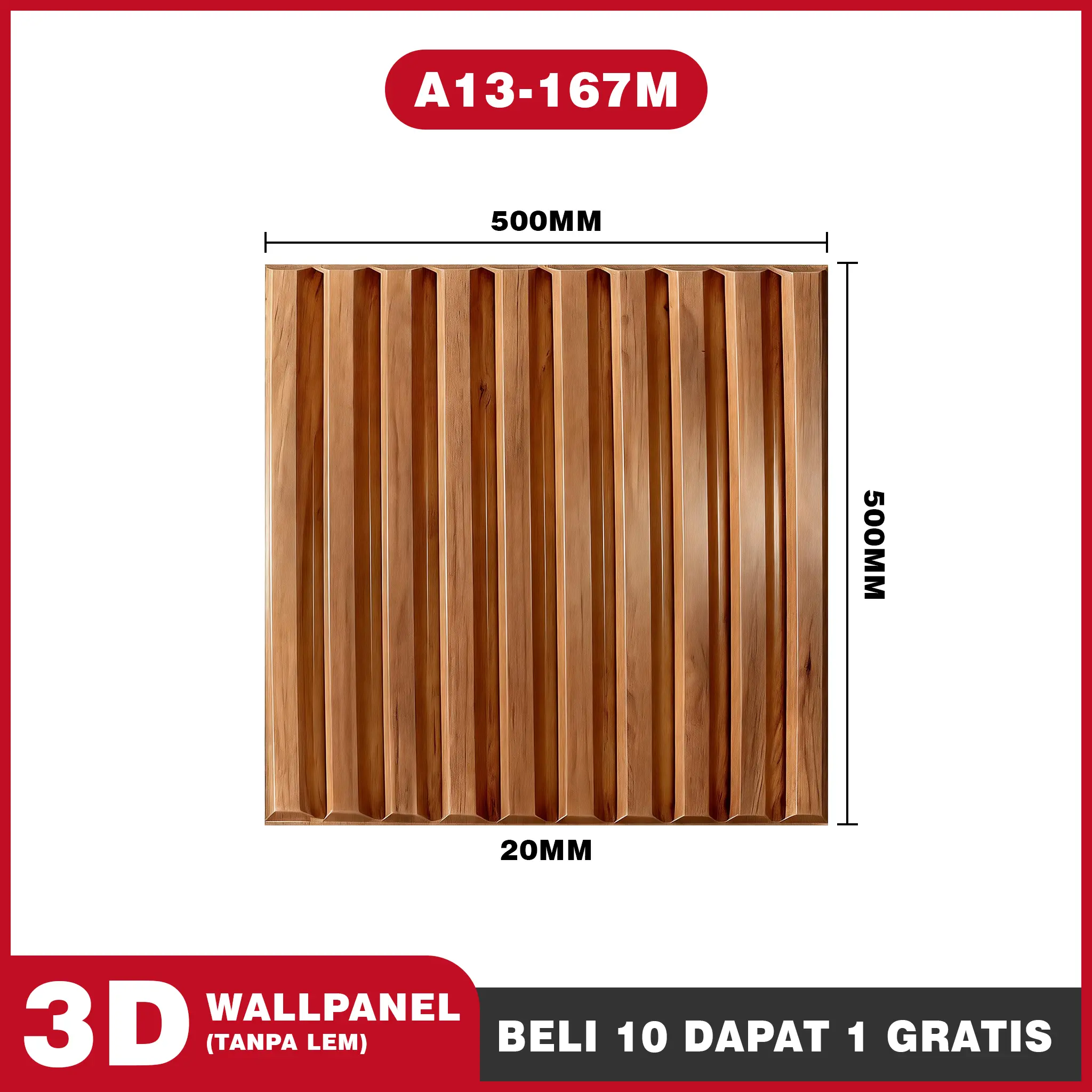 A13-167M   |   11 PCS (50cm×50cm)