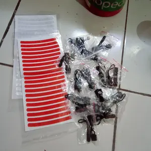 LBT Sticker Glow In The Dark 20Pcs Untuk kendaraan Aksesoris Velg