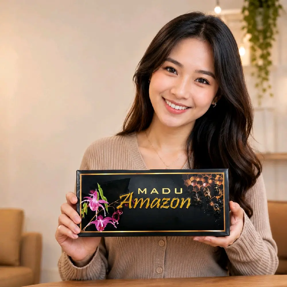 madu Amazon original 1 kotak isi 5 sachet