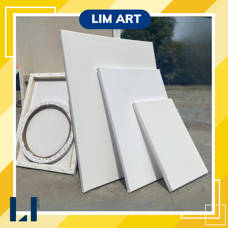 Toan vẽ tranh căng sẵn vải canvas LIM Art - Toan vẽ canvas khung gỗ nhiều kích cỡ Tô Màu Diy Acrylic