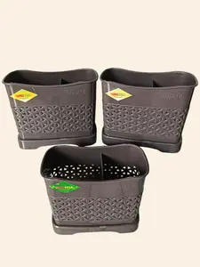 Tempat Sendok Molistar / Tempat Sendok Sekat 2 / Tempat Penyimpanan Sendok Plastik