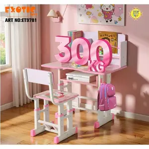 EXOTIC MEJA BELAJAR SET ET-9781 & ET-9782 EXOTIC MEJA+KURSI TINGGI DAPAT DISESUAIKAN // MEJA BELAJAR ANAK EXOTIC STANDING DESK ET-976-80 TIDAK BISA ATUR TINGGI // ET-977-80 // ET-977-100 //  ET-977-120 STANDING DESK MINIMALIS ADJUSTABLE