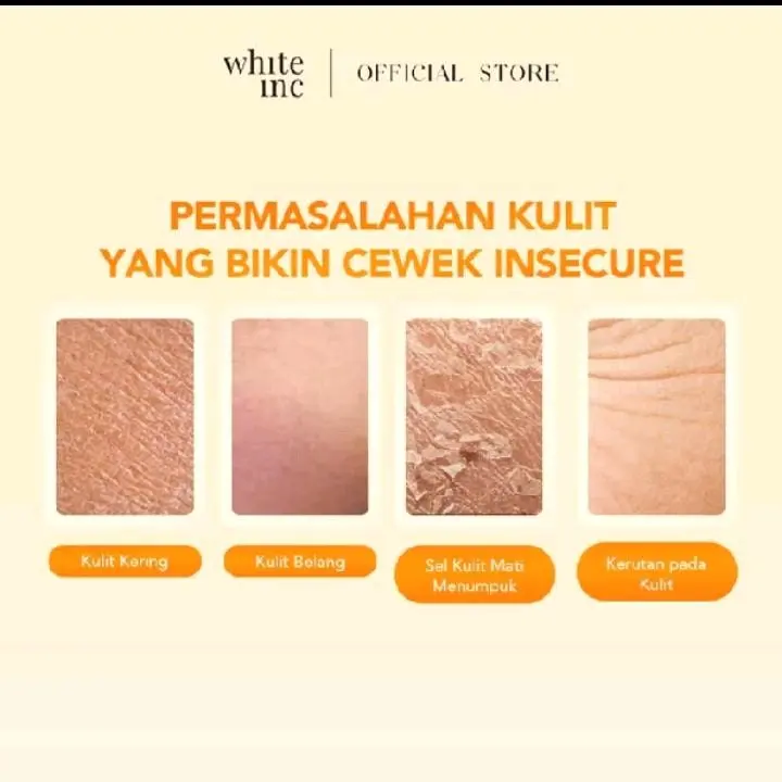 WHITE INC 3PCS AHA Body Serum to Whitening & Moisturising | Hand Body Lotion Serum Pencerah kulit melembabkan kulit Mencerahkan Melembutkan Hitam 6
