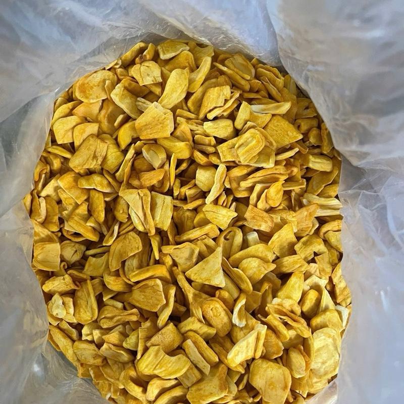  2 TÚI   Tổng 500gam   Mít sấy VỤN cánh lá bàng giòn rụm ngon ngọt   Mỗi túi 250gam  