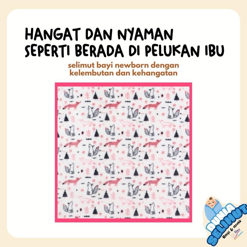 Selimut Bayi Baru Lahir Anak Perempuan Boneka Bear/Unicorn 2