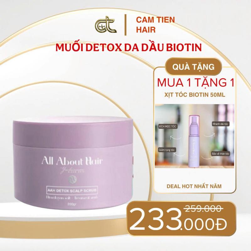 TẨY TẾ BÀO DA ĐẦU ALL ABOUT HAIR Dưỡng Tóc