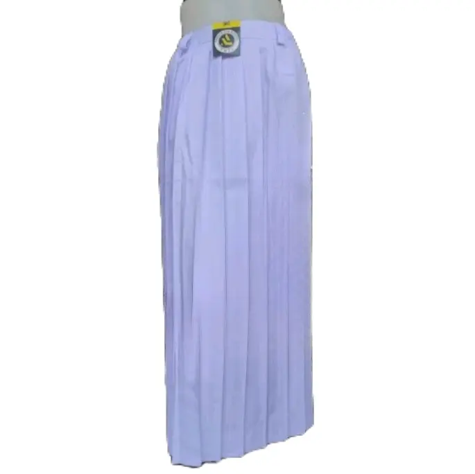 rok rempel panjang putih Amel seragam sekolah SD kain high twiss dan katun drll Fashion Polos 0